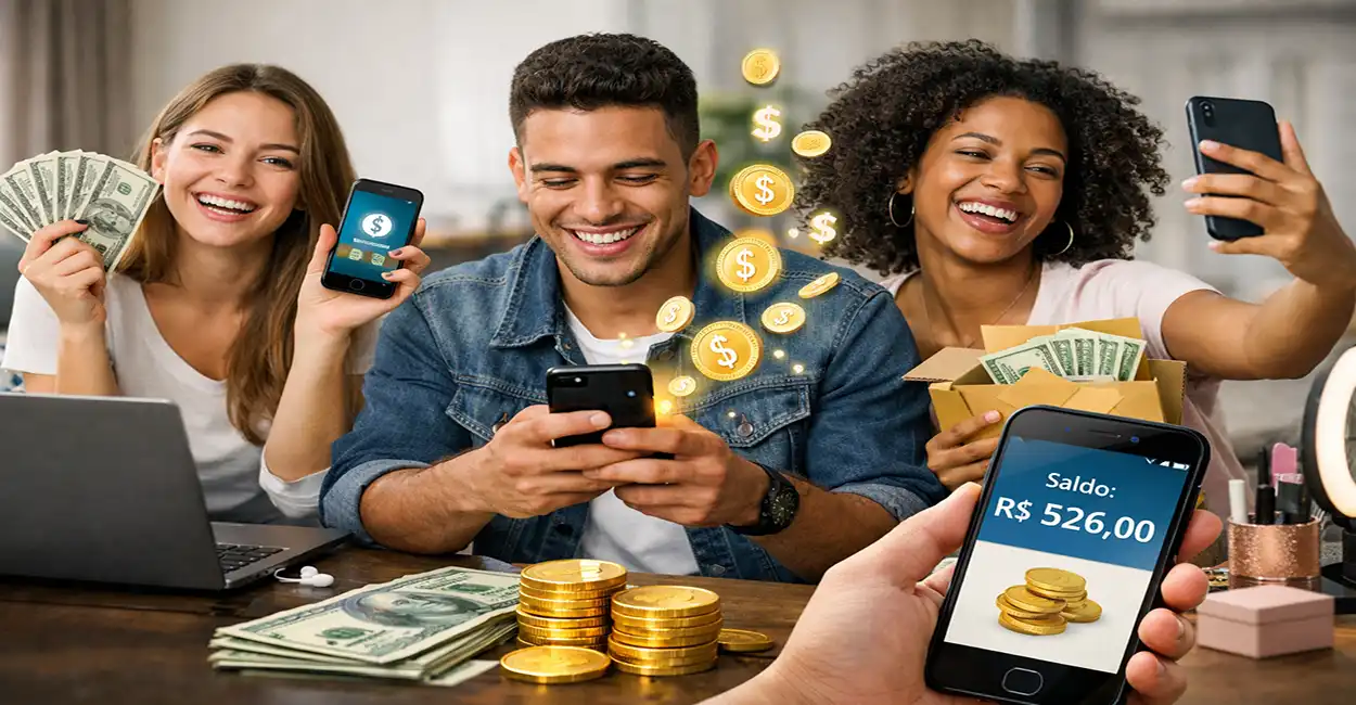 Renda extra com celular: 7 formas reais de ganhar dinheiro sem investir