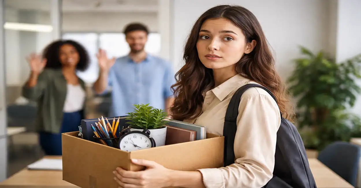 Jovem Aprendiz com currículo e mala - É possível trocar de empresa durante o contrato?